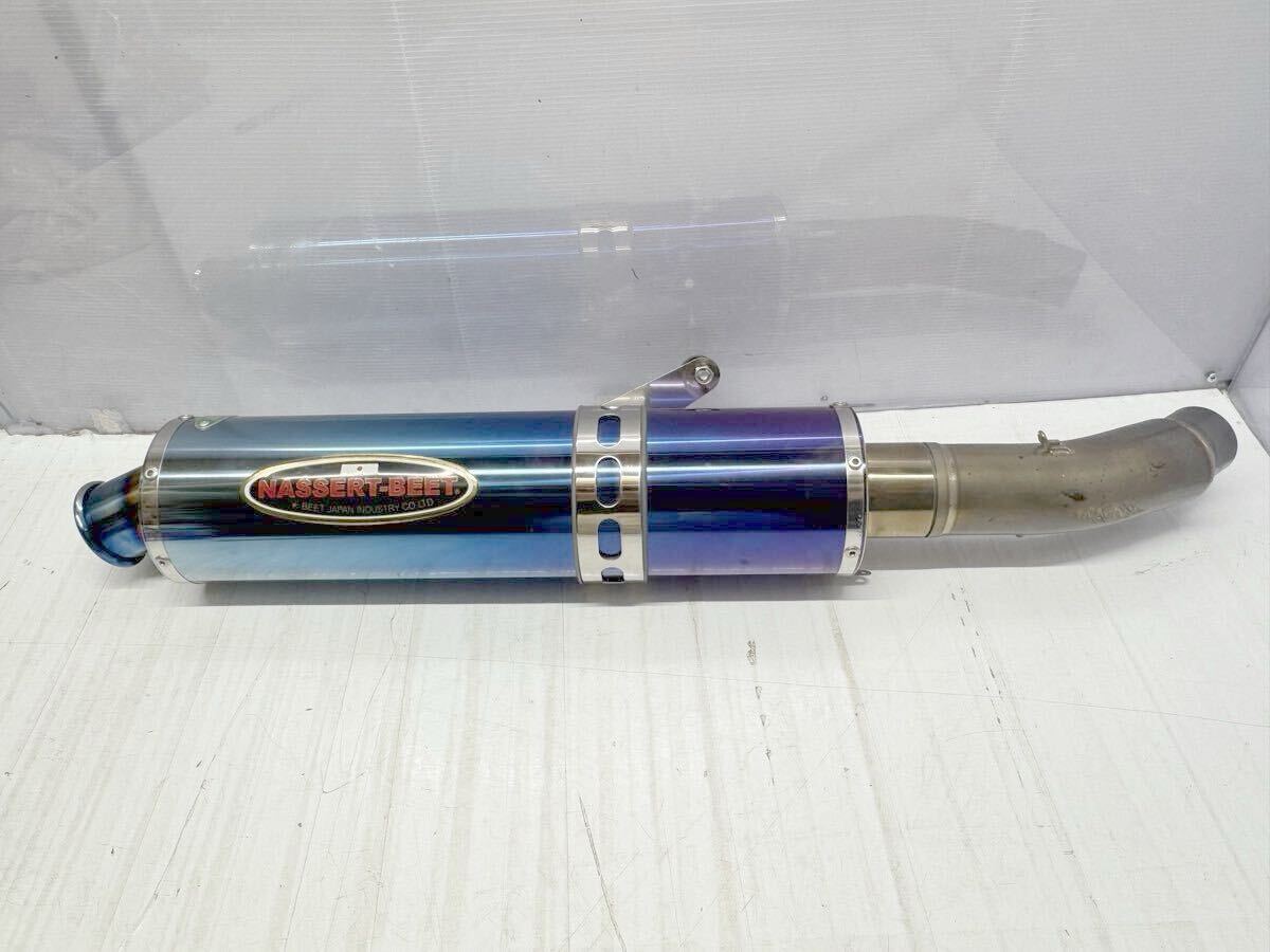 中古】FZR250R BEET、ビート ナサートR スリップオンマフラー綺麗の