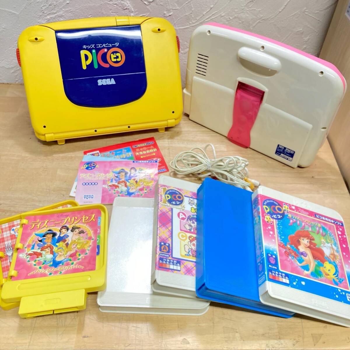 SEGA セガ キッズコンピュータ ピコ PICO ゲームソフト 4本セット 中古