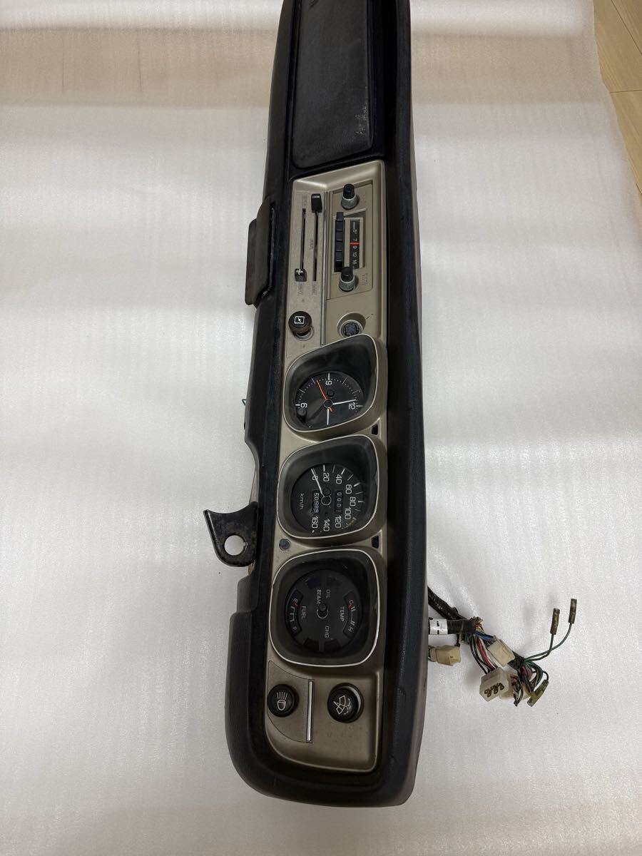 中古】GB122 サニートラック 純正 ダッシュボード メーターパネル周辺 