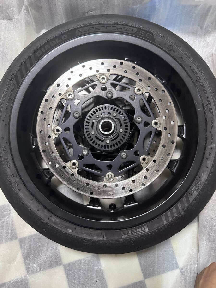 中古】SUGINO 75 スギノ75 カーボン ディスク ホイール リア 固定の