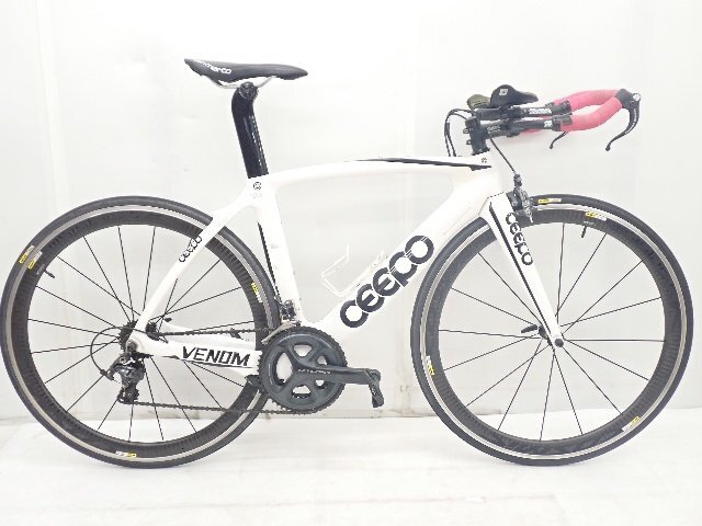 ceepo venom 中古 走行少 おまけ多数 ttバイク トライアスロンの落札