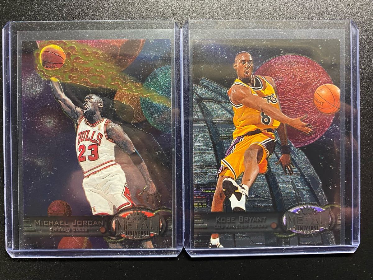 やや傷や汚れあり】2000 UD COMBO GAME JERSEY MICHAEL JORDAN /KOBE 