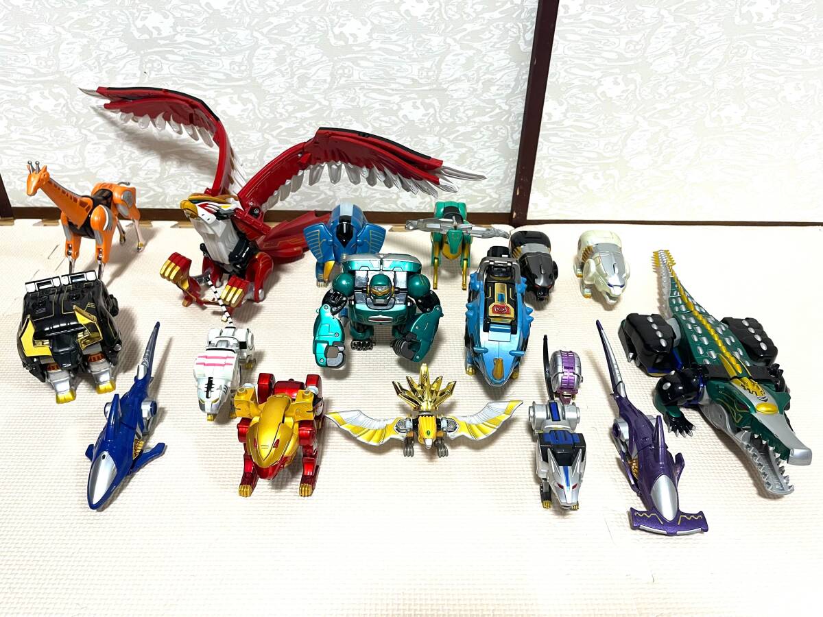 中古】百獣戦隊ガオレンジャー DXガオキング ガオハンター ガオゴッド