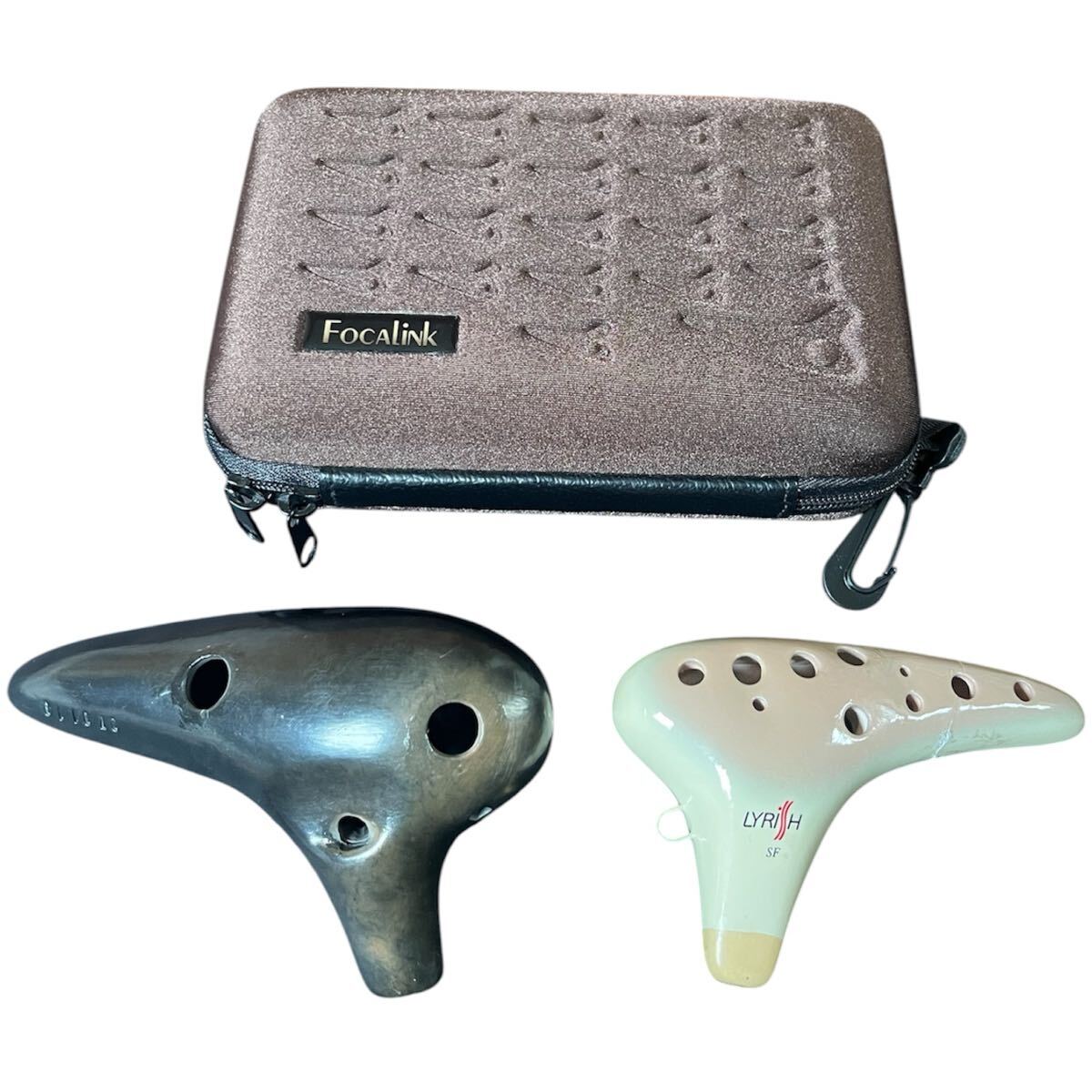中古】②美品☆ LYRISH ライリッシュ オカリナ SF SC 楽器 2つ