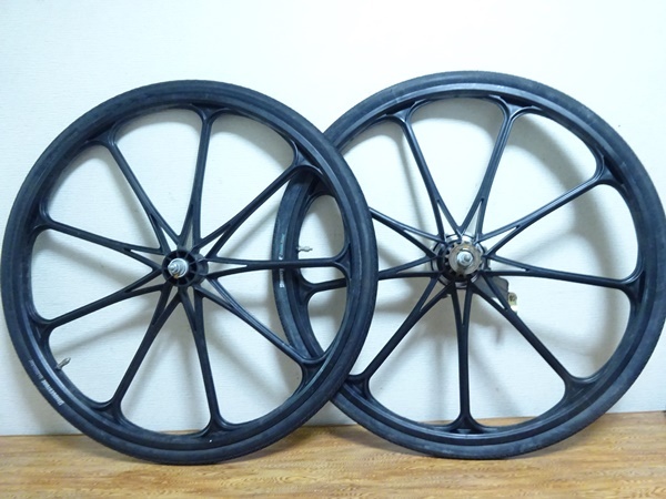 中古】☆OGK プラホイール前後セット BMX用 20インチHE規格 ビンテージ
