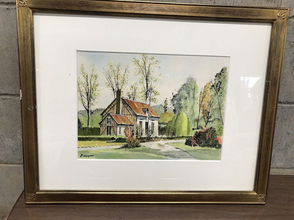 宮園 進 【風景画】 肉筆画 宮園 進 【風景画】 肉筆画 【公式通販】