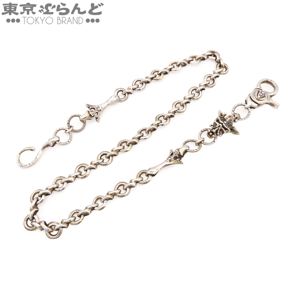 STOP LIGHT ストップライト 16スカルウォレットチェーン＋スタッズ