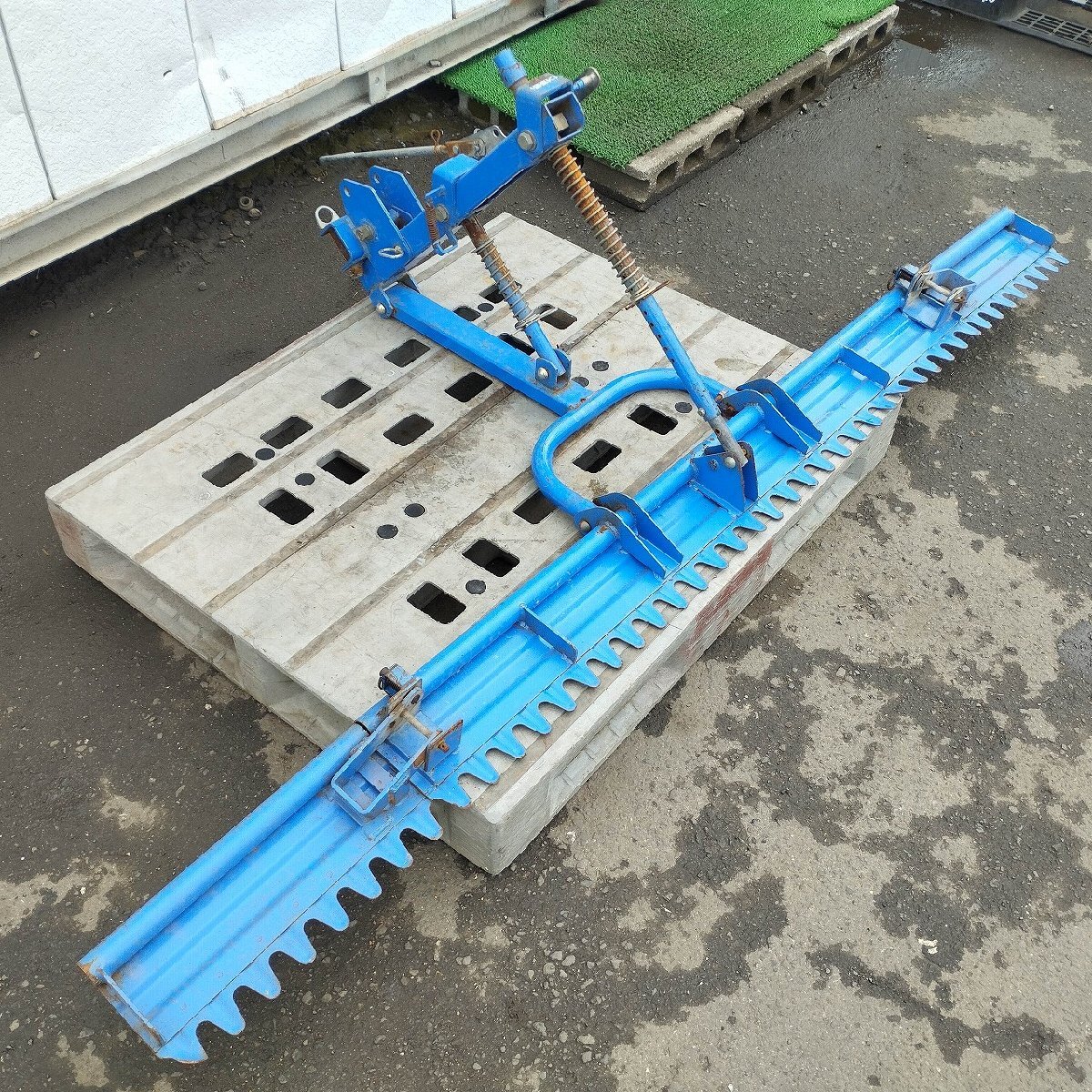 中古】☆76 クボタ 整地板 【三重発】 代かき 代掻き 土寄せ レーキ