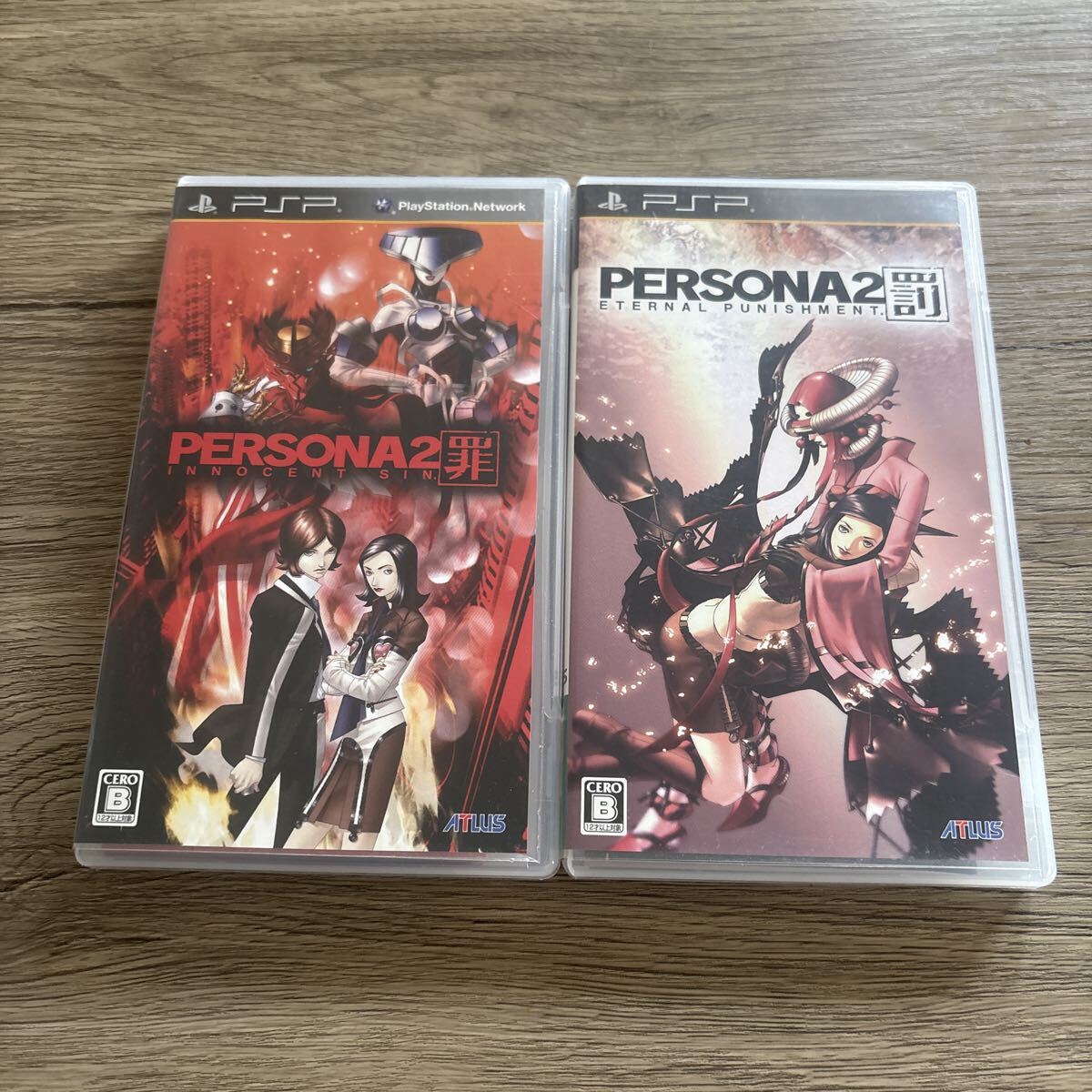 新品】【送込】ペルソナ2罪 罰 両面ポスター A4 下敷き 女神転生 金子