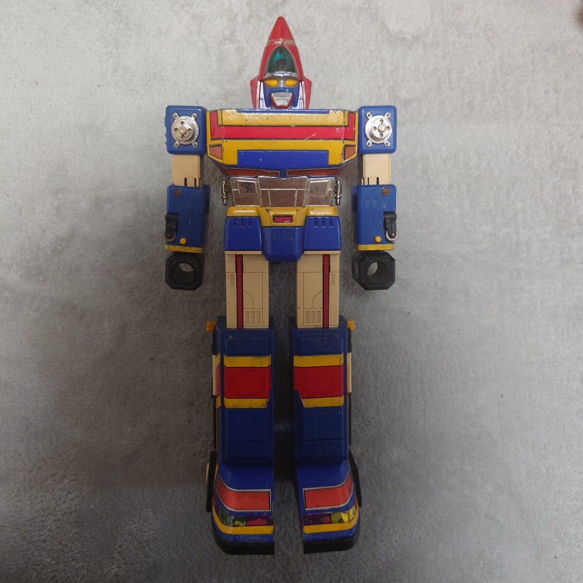 ◇当時物 バンダイ 電撃戦隊チェンジマン ソフビ 5体セット 1985◇の