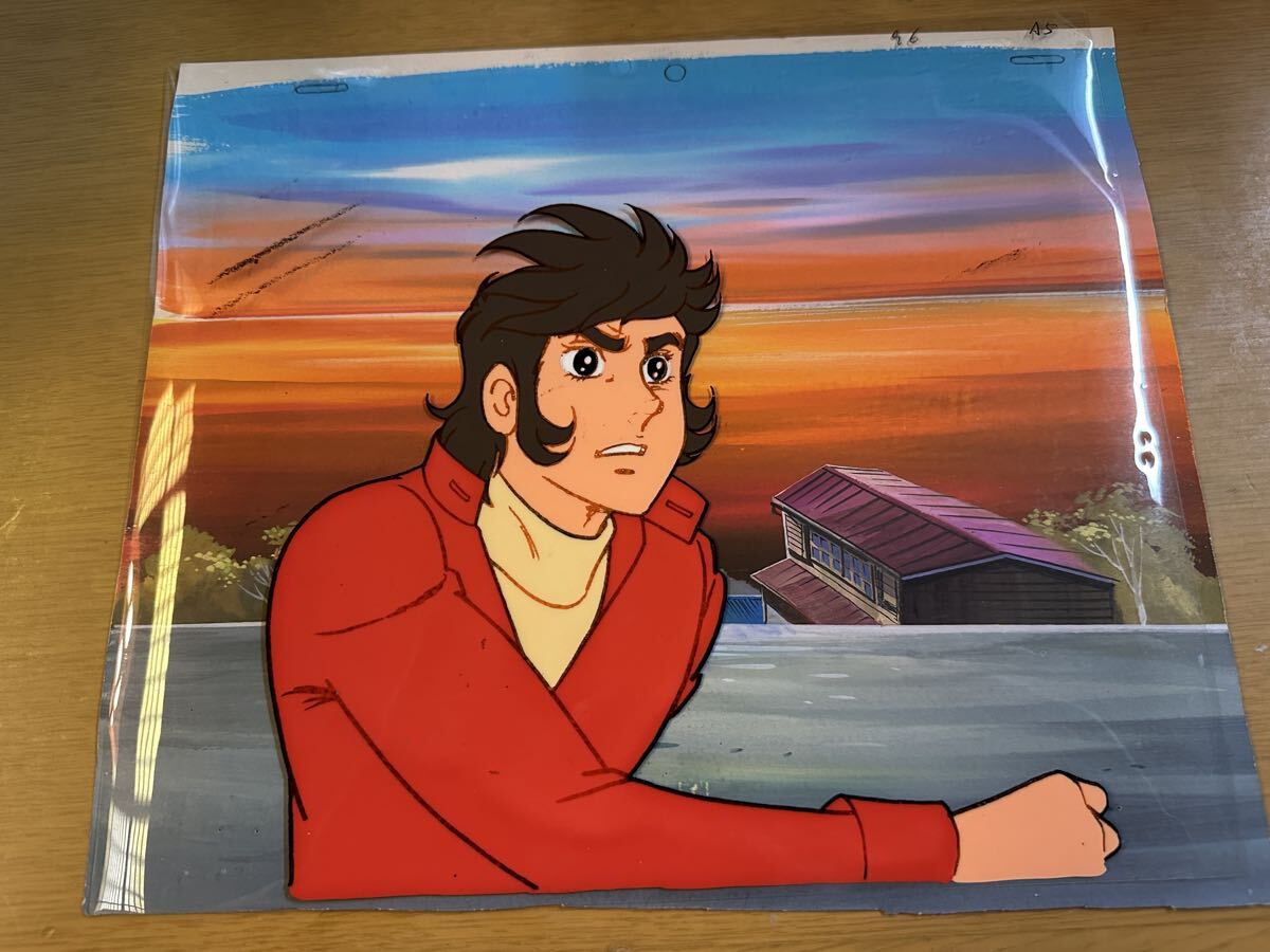 中古】アニメ「闘将ダイモス」エリカの背景付きセル画の落札情報詳細 