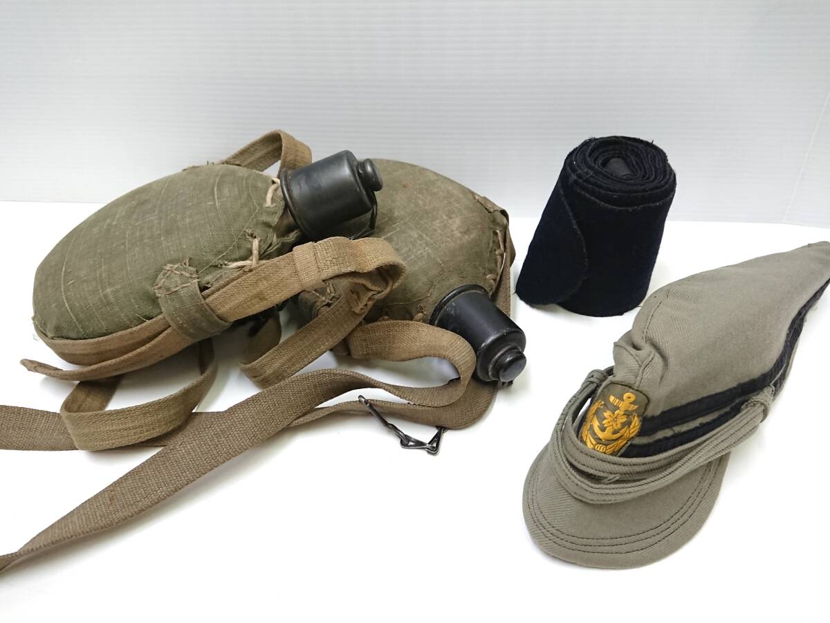 日本海軍士官用革脚絆 実物 中尉陸戦隊ゲートル軍服将校の落札情報詳細