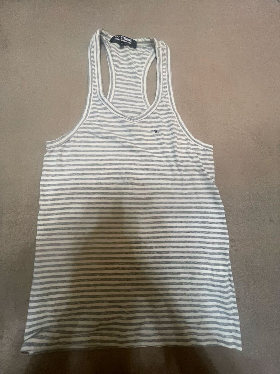 ラフ バイ ラフシモンズ RAF BY RAF SIMONS シャツ ノースリーブ