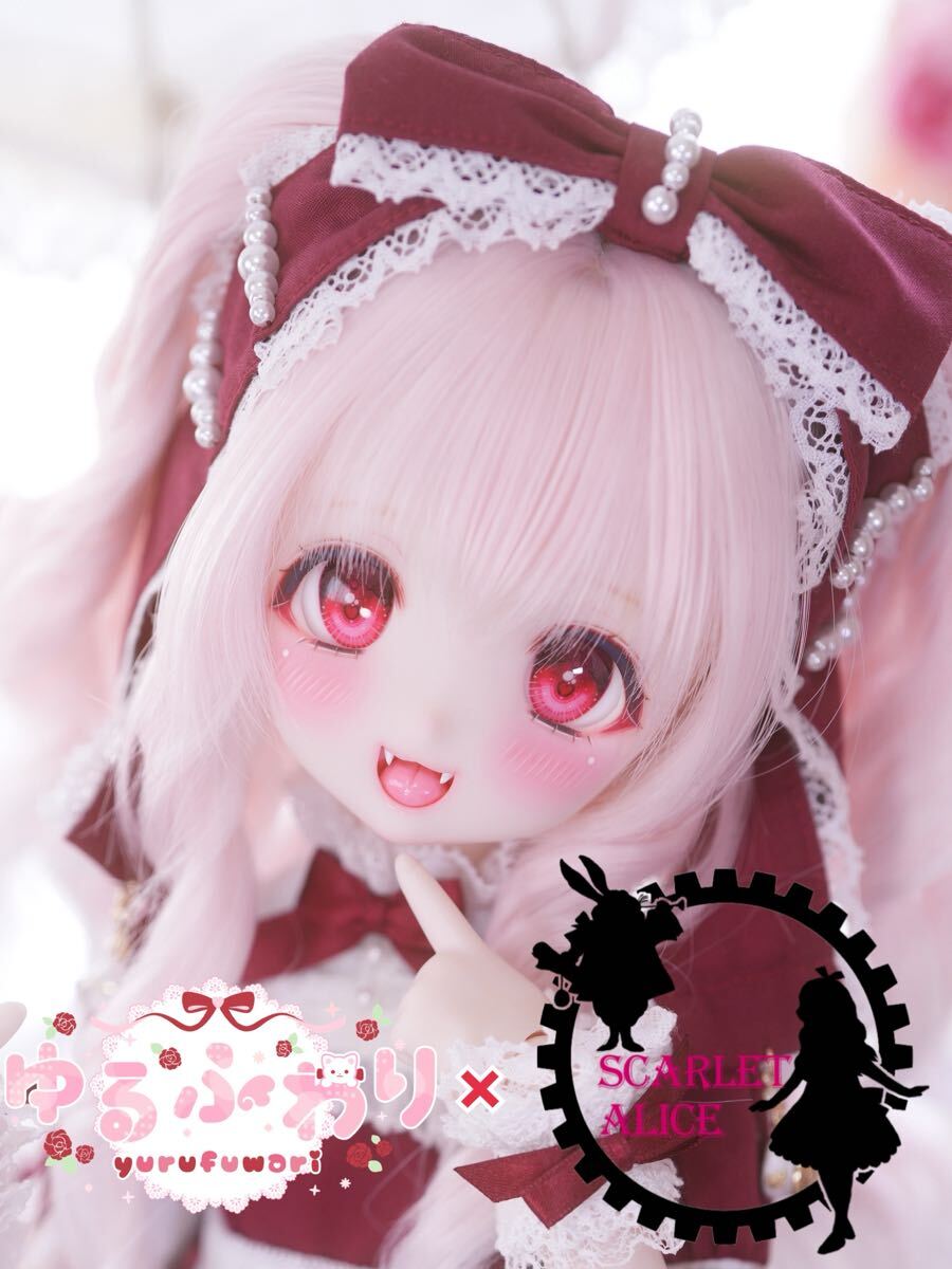 新品】BABY ミカエルの祝福 JSK & パールヘッドドレス 限定色サックス