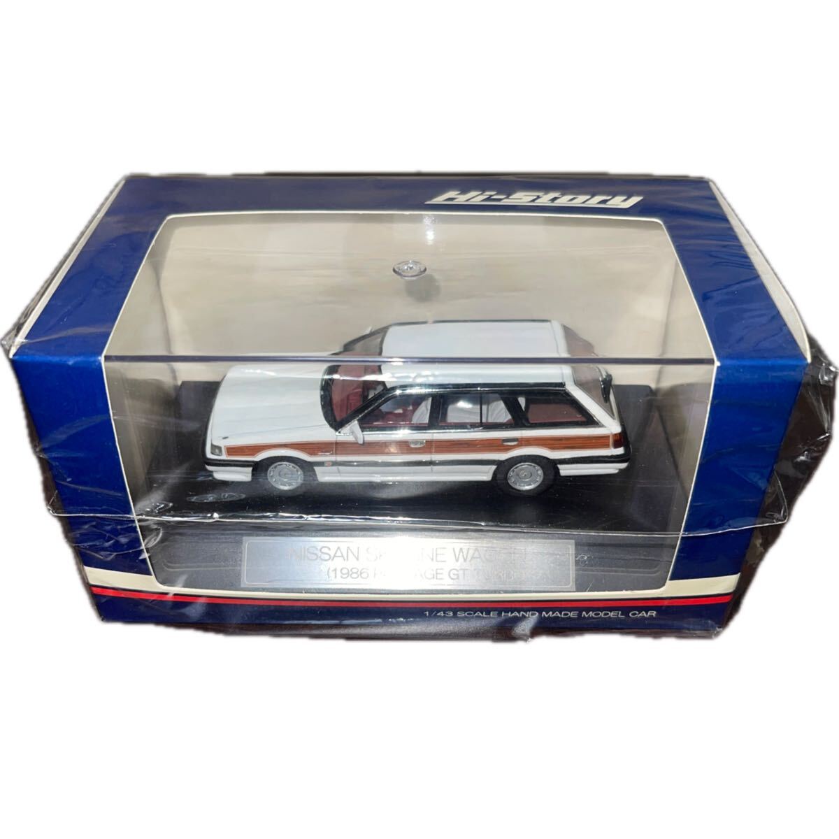 中古】絶版当時物 フジミ R31スカイライン4ドアGTパサージュ前期型の