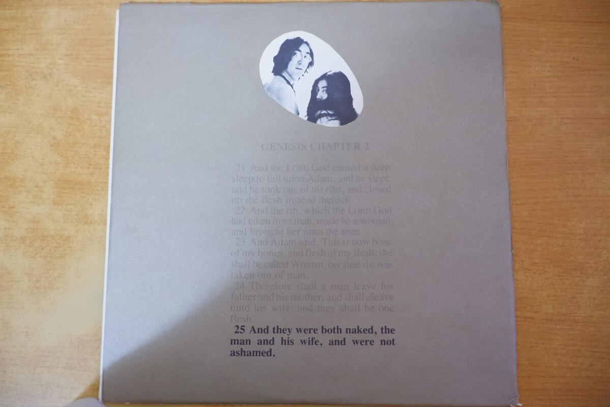 中古】13003678;【リプロ盤】JOHN LENNON, YOKO ONO / TWO VIRGINSの