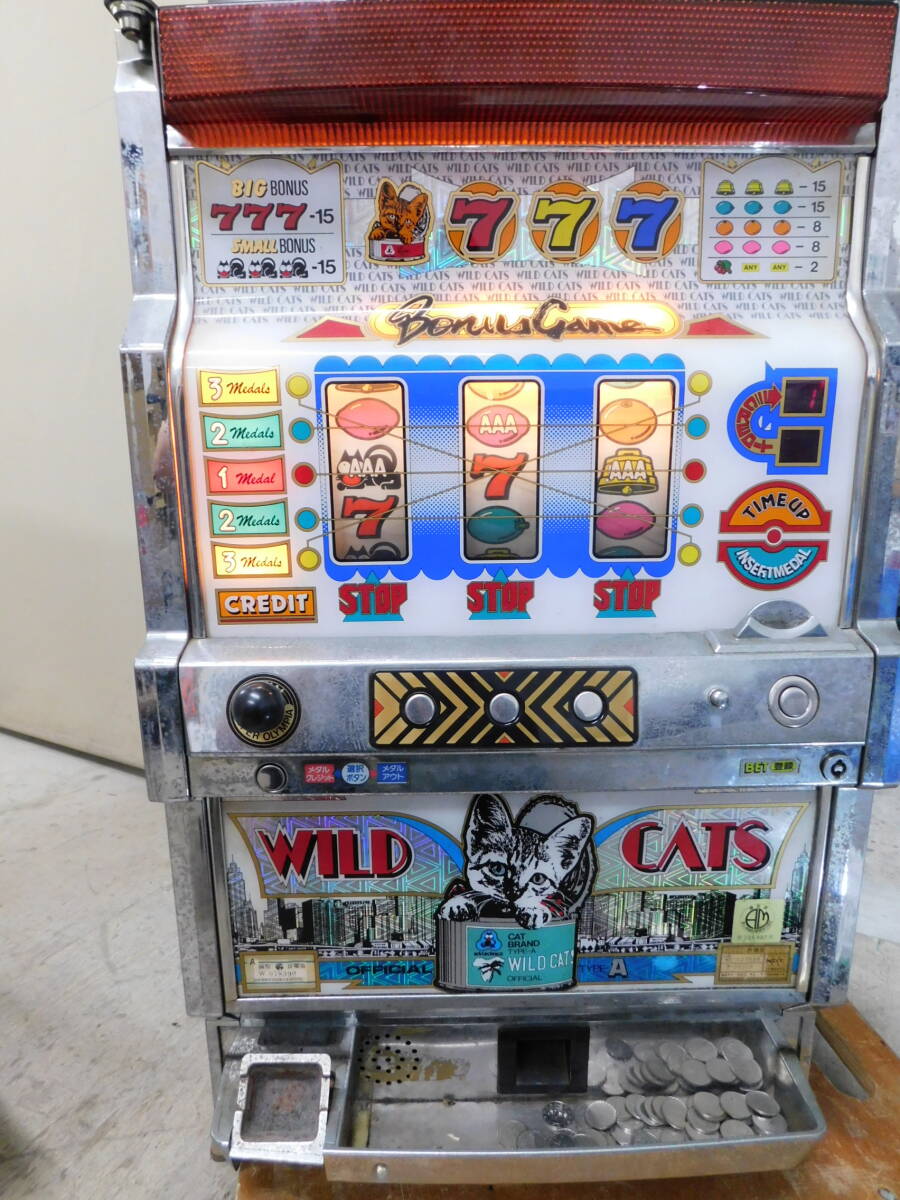 入手困難な激レア機です Wキャッツ デモ機 見本機 ワイルドキャッツ