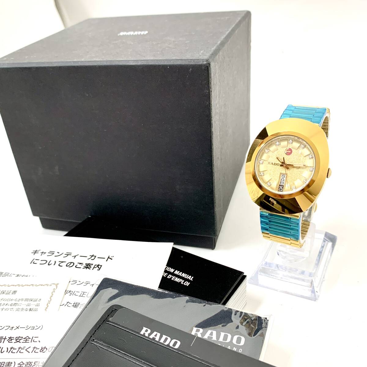 RADO DIASTAR ラドー ダイアスター 711.0067.3.N クォーツ 黒文字盤