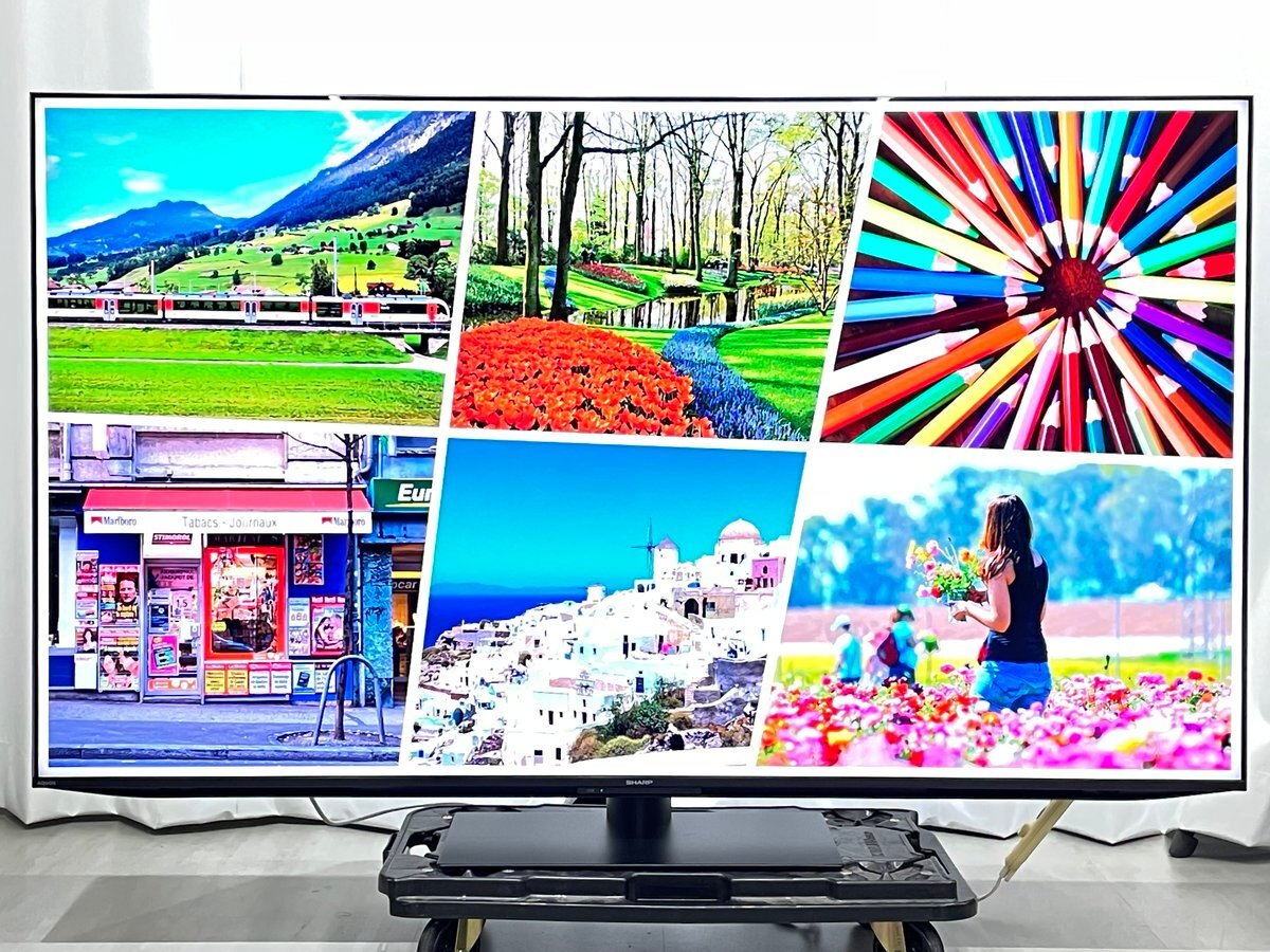 60インチ液晶4Kテレビ SHARP LC-60US5(2018年製造)HDR/倍速駆動/WIFI