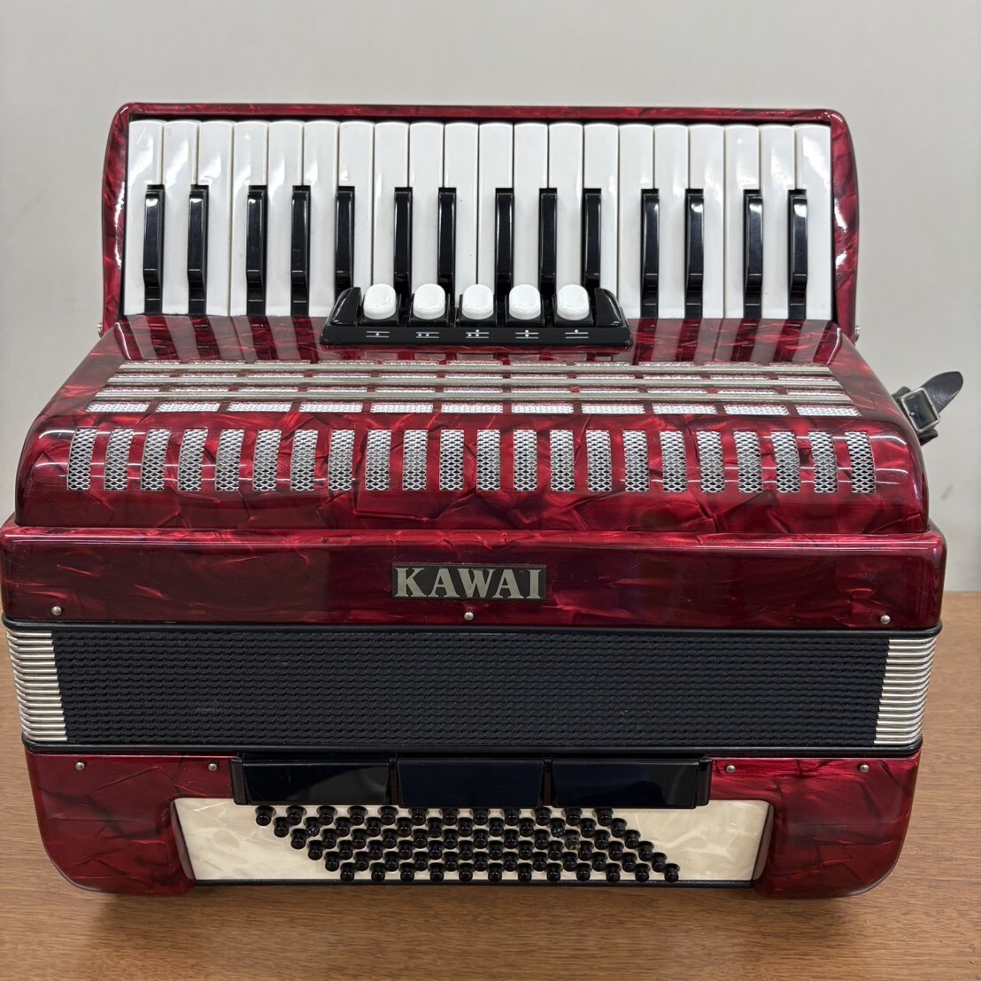 KAWAI アコーディオン 中古】214 楽器 KAWAI カワイ アコーディオン 鍵盤楽器 蛇腹楽器