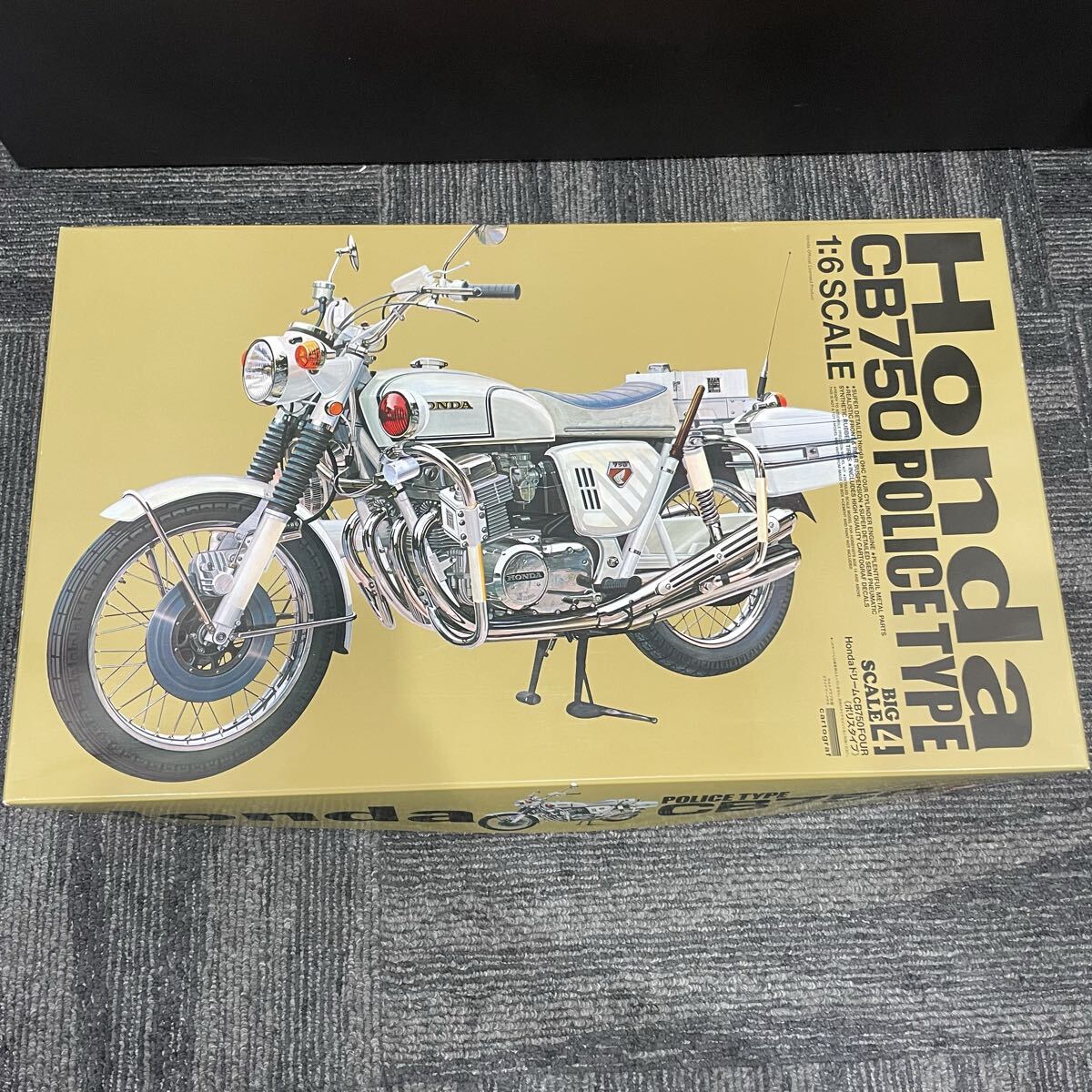 新品】未組み立て品 ナガノ ホンダ ドリーム CB750FOUR 白バイ