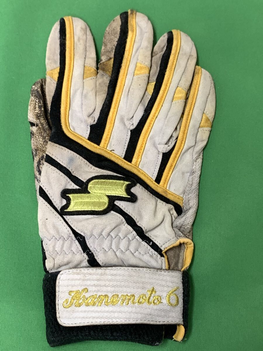 阪神タイガース 平野恵一 実使用 バッティンググローブ シューズ