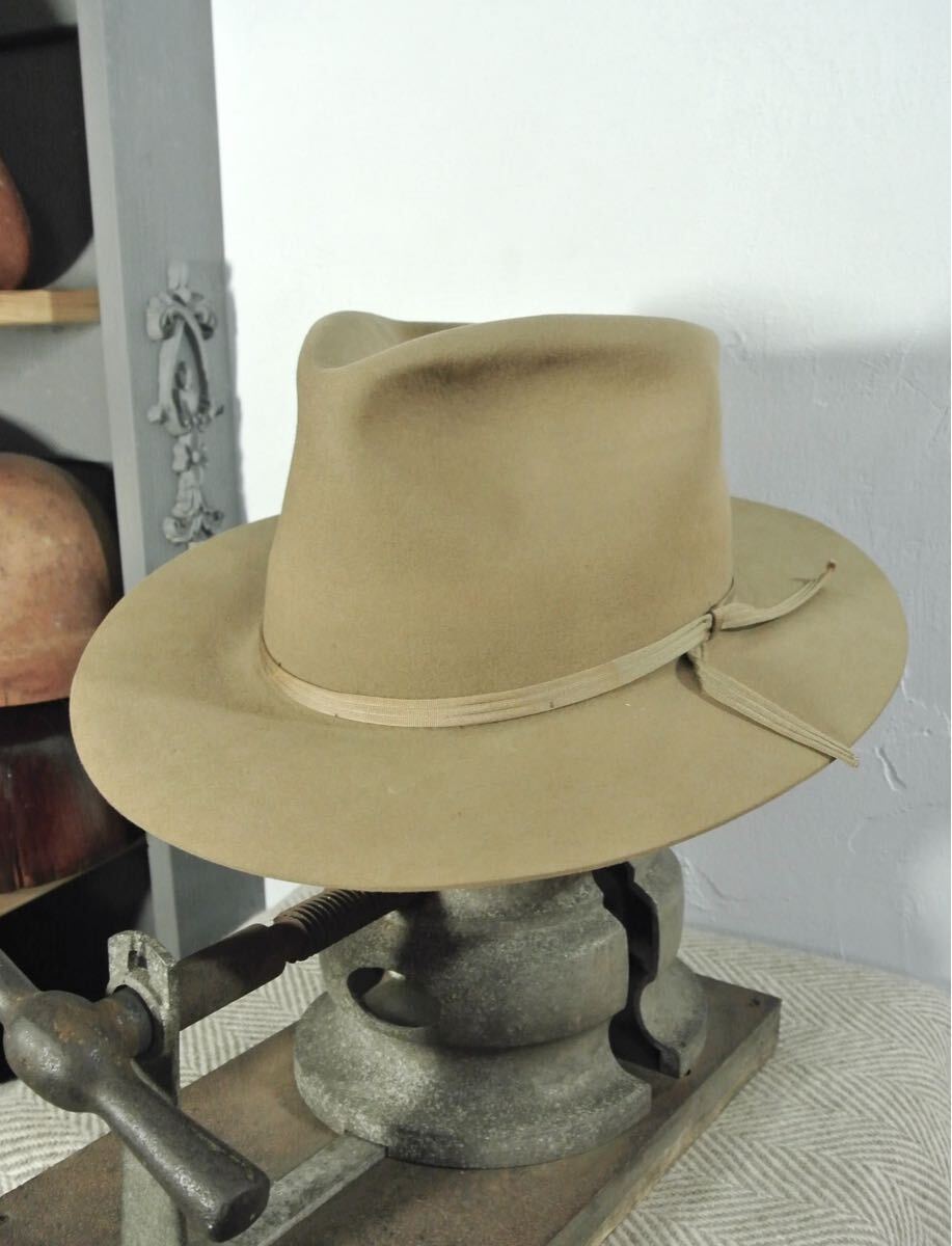 私物 ジョニーデップ STETSON ステットソン ヴィンテージ ハット 7 1/2