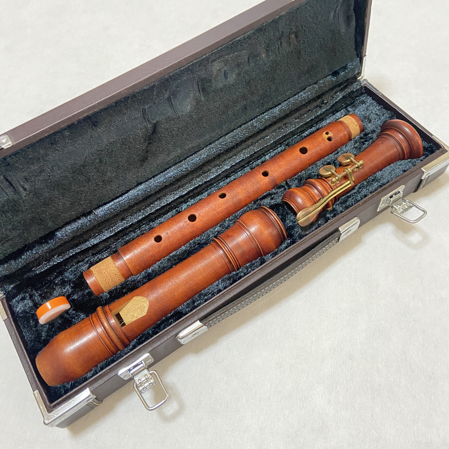 ヤマハ YAMAHA テナーリコーダー バスリコーダー 中古 美品 木製