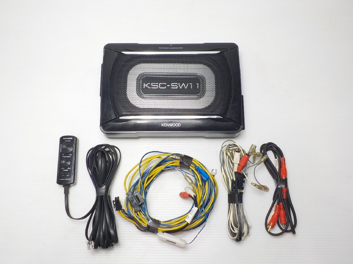 中古】KENWOOD ケンウッド サブウーハー KSC-600DW 12cm2ウェイ