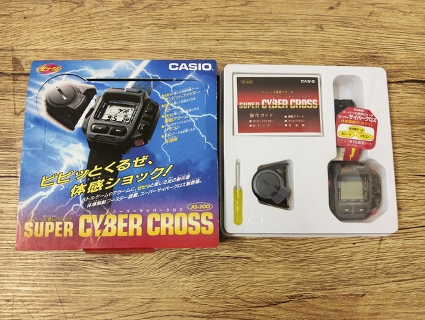 未使用】未使用品 CASIO カシオ サイバークロス JG-200 スーパー光通信