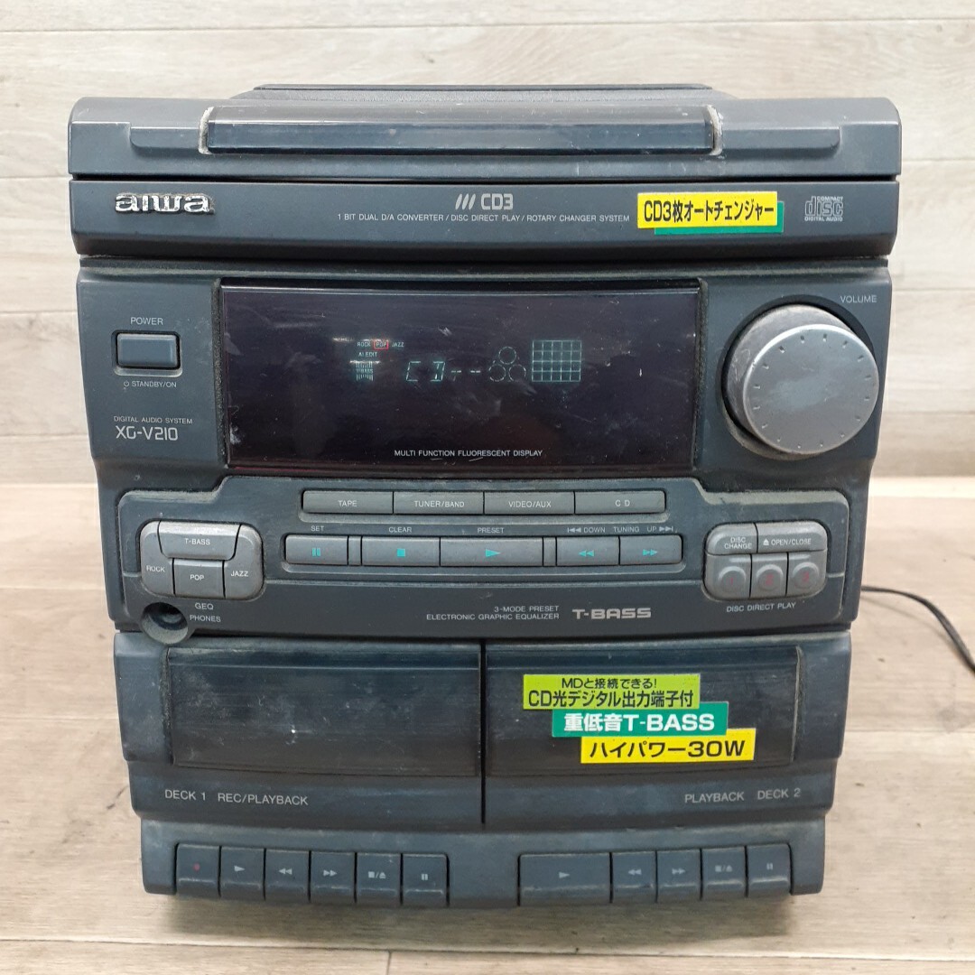 中古】美品☆アイワ AIWA コンパクトディスクステレオシステム CX