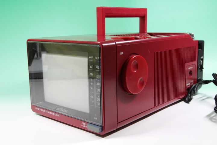 ポータブルカラーテレビ CX-64 Victor ブラウン管 の落札情報詳細