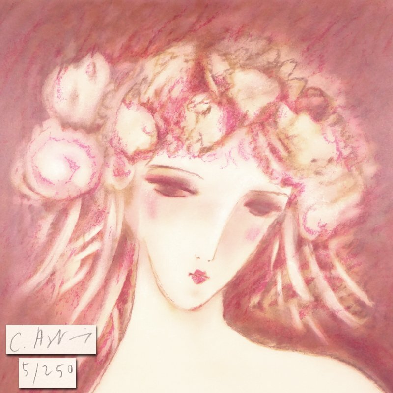 真作】【WISH】クレール・アステックス CLAIRE ASTAIX 「バラの冠の