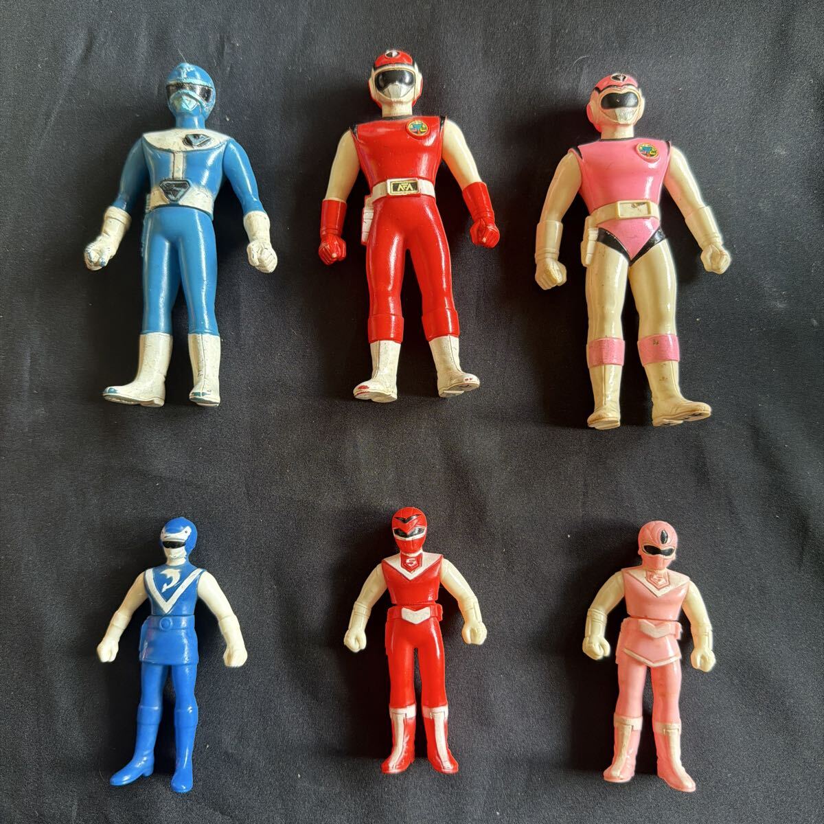 全体的に状態が悪い】P◎ジャンク品◎フィギュア『大戦隊ゴーグル