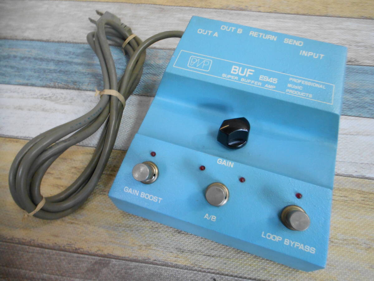 中古】《名機》PMP BUF E945 バッファーアンプ ブースター ABライン