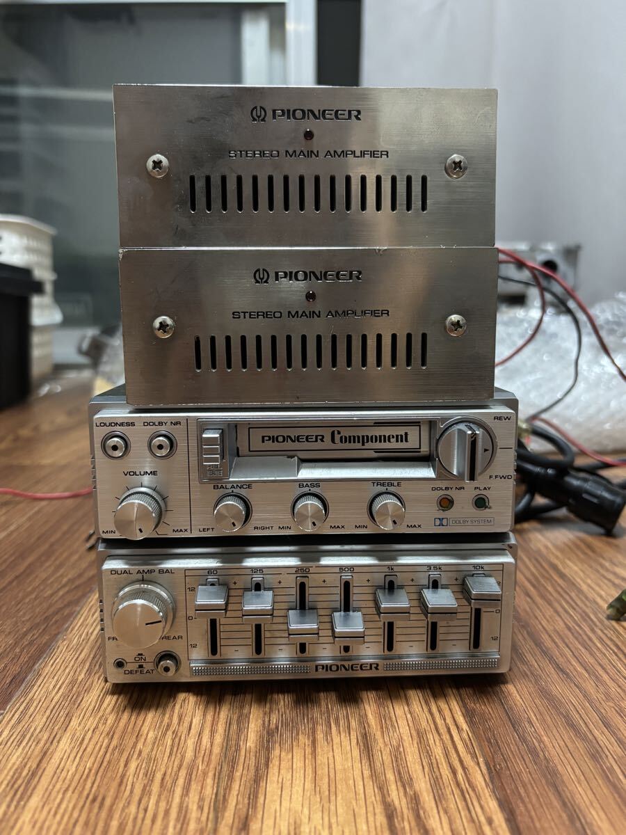 パイオニア PIONEER ロンサムカーボーイ カセットデッキ アンプ