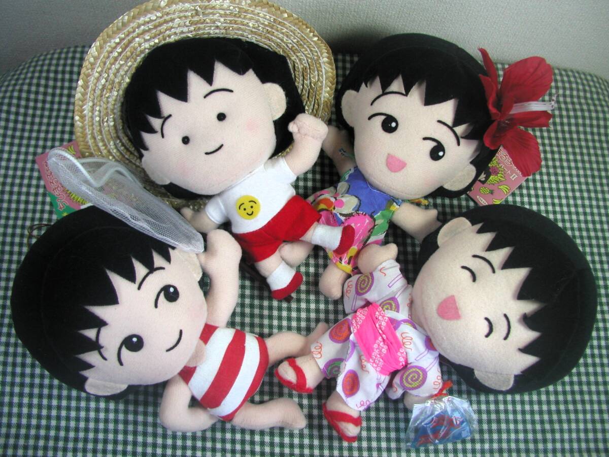 新品】ちびまる子ちゃん お屋敷風ぬいぐるみ全5種類 花輪大野杉山の