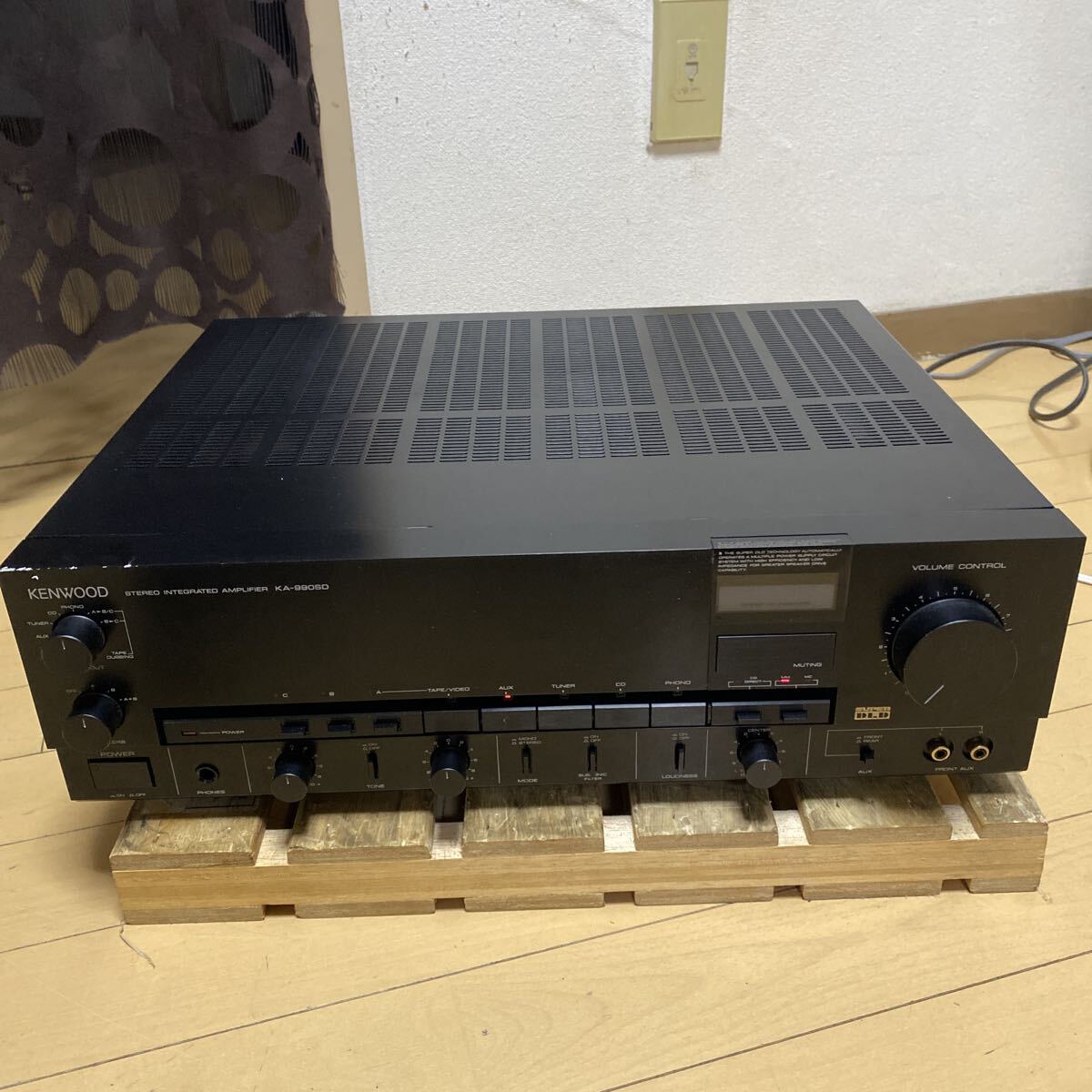 ☆KENWOOD ケンウッド プリメインアンプ DA-9010用リモコン RC-A9010