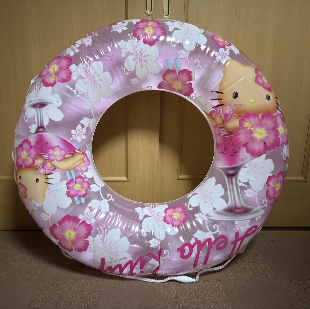 浮き輪 うきわ ハローキティ 80cm 中古品の落札情報詳細 - Yahoo