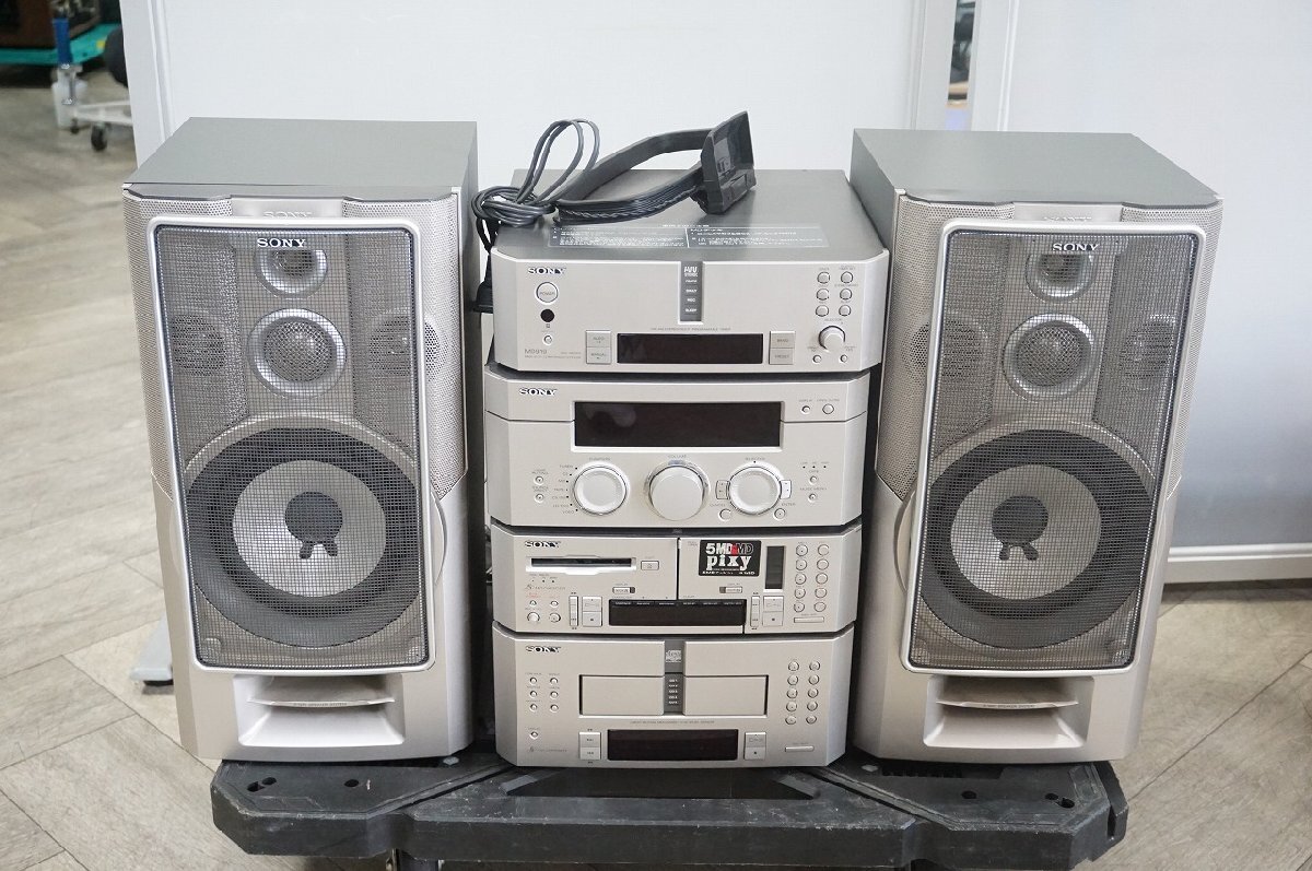 DENON デノン システムコンポセット DRR-F100 DCD-F100 DMD-F100 DRA