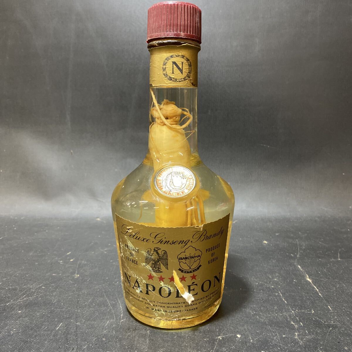 未開栓】高麗 紅 XO ブランデー korean ginseng liquor brandy 40度