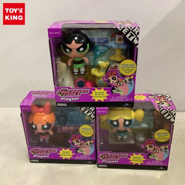 ☆パワーパフガールズ ぬいぐるみ ブロッサム バブルス バターカップ 3