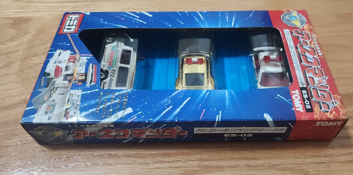 中古】トミカ 未来緊急隊 アースコマンダー コマンドビークルW・A EWA
