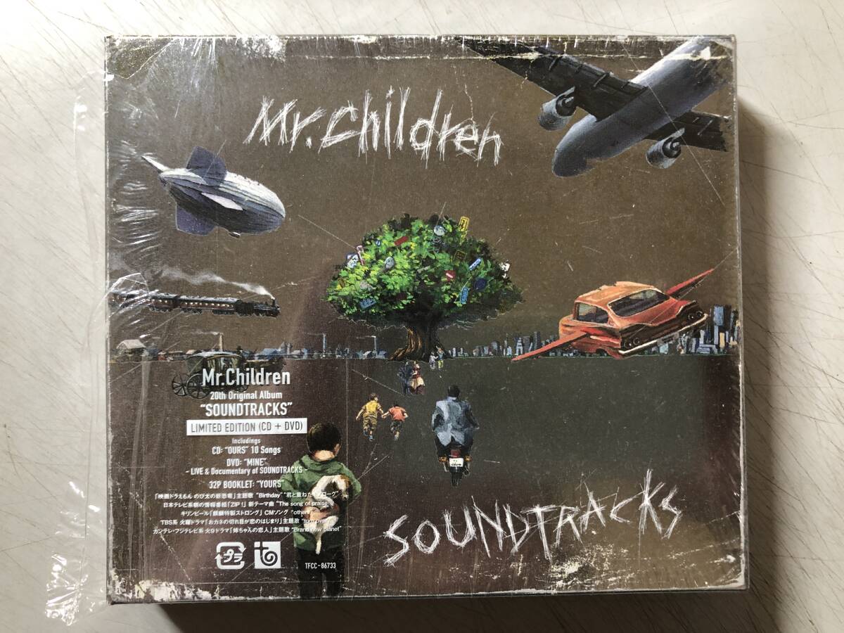 ◇特典ステッカー付◇Mr.Children SOUNDTRACKS 初回限定盤A CD+DVD+