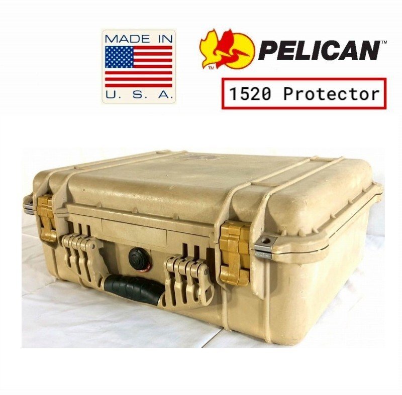 傷や汚れあり】【米軍放出品】ペリカン/Pelican ツールボックス 工具箱