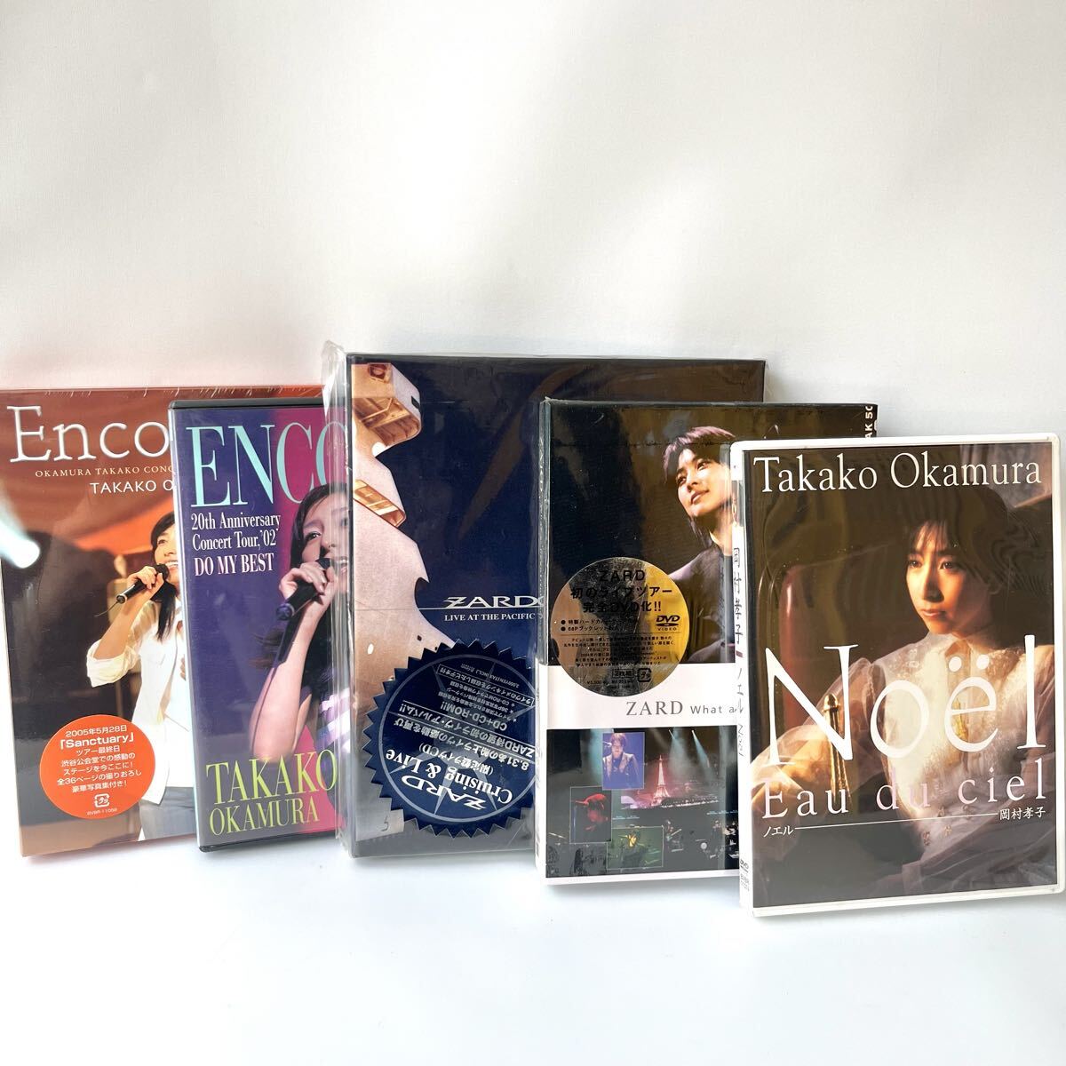 中古】岡村孝子／四季の贈り物[青春][朱夏][白秋][玄冬]限定4枚セット