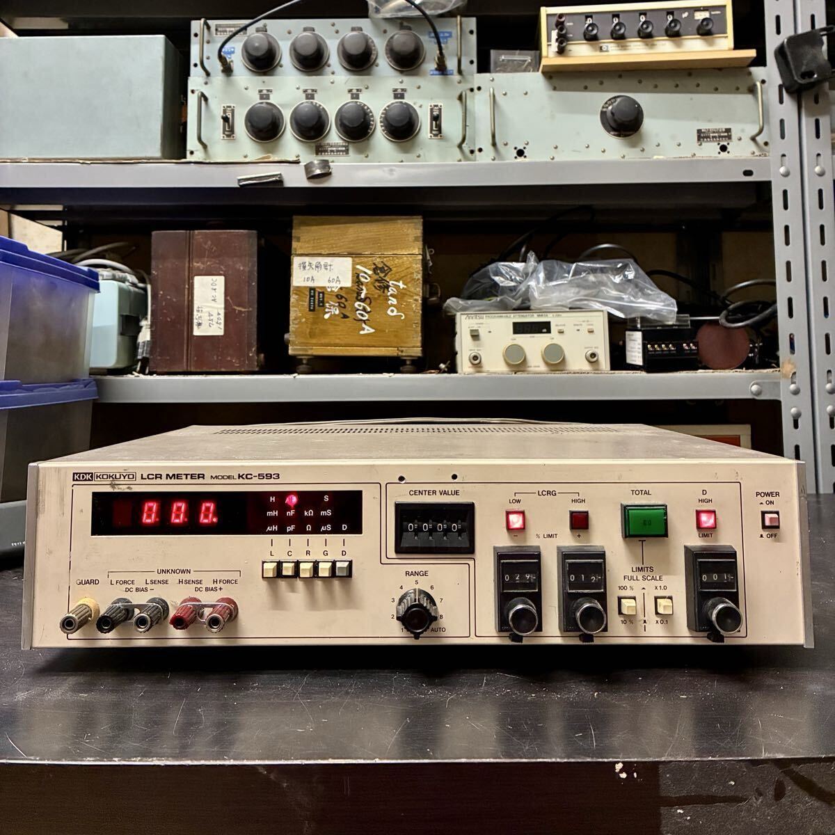 NBC) KOKUYO / KDK KC-535C LCR Meter (NO GPIB)の落札情報詳細