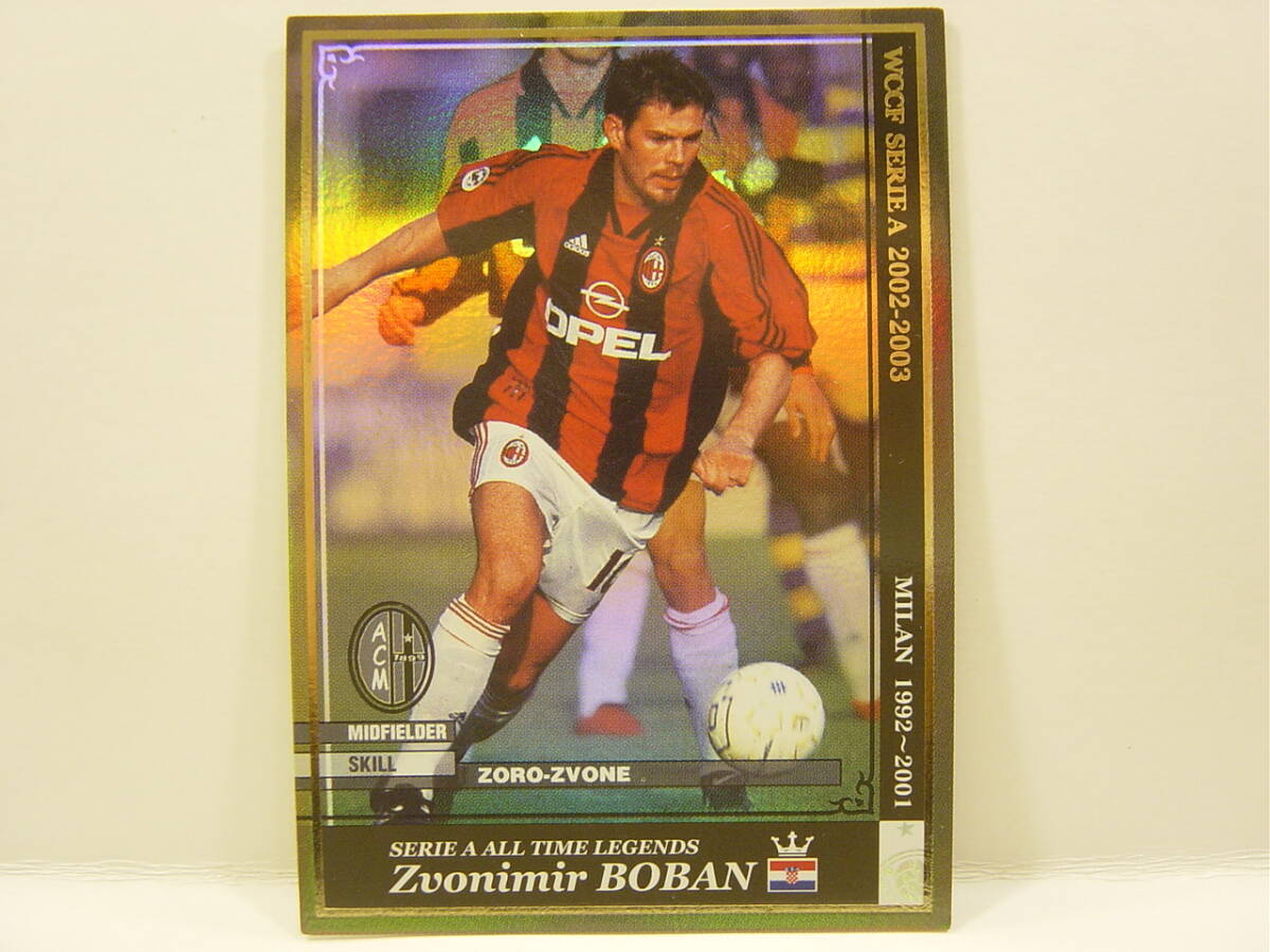 新品】ズボニミール・ボバン ACミラン 直筆サインフォト/写真 サッカー