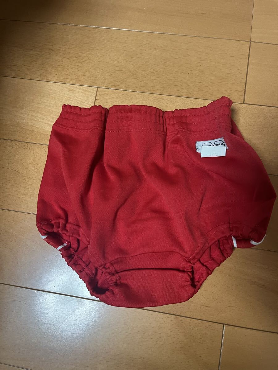 新品】新品 ユニチカ ブルマー 花紺 Sサイズ ライン入り ブルマの落札