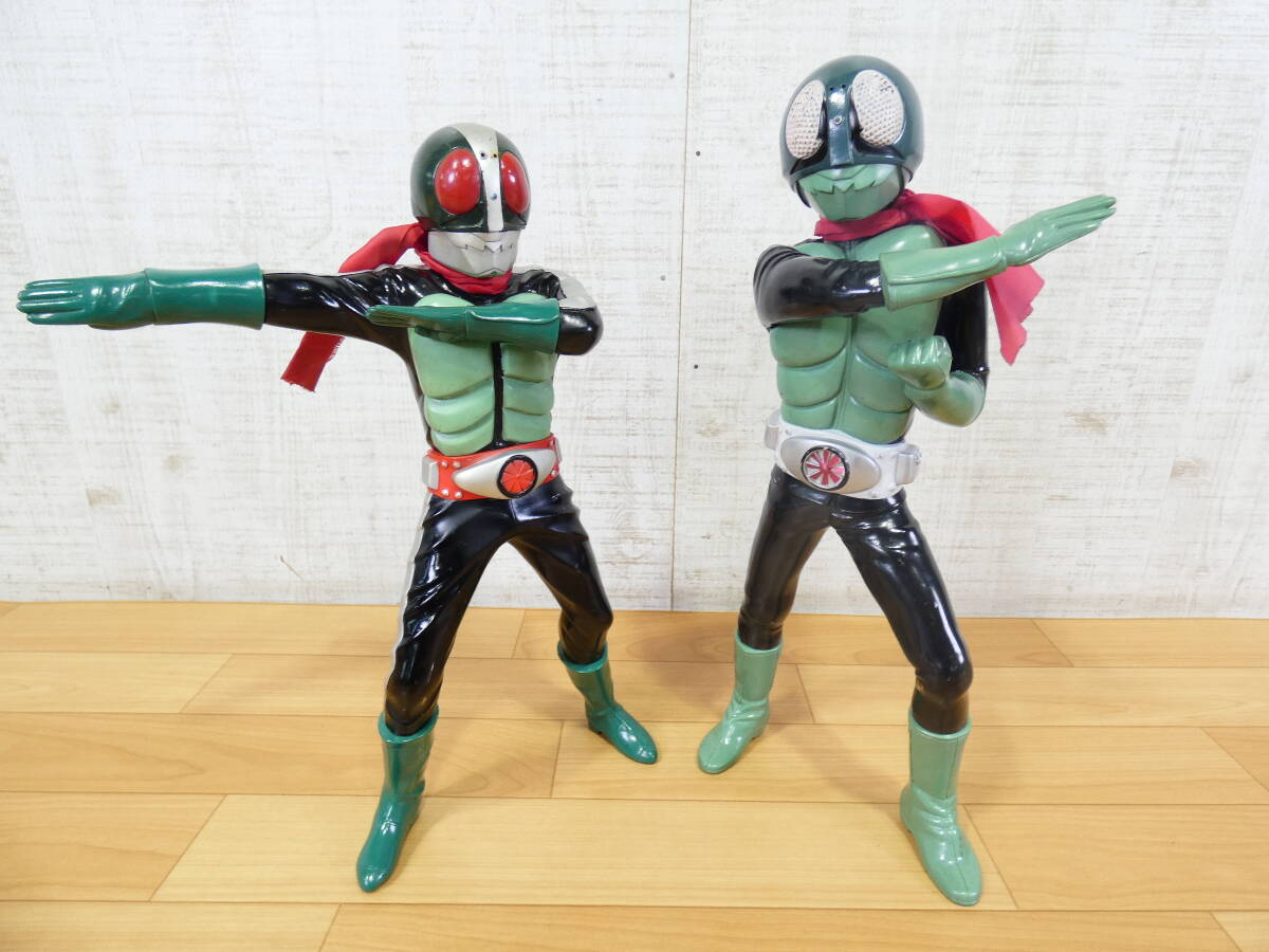 傷や汚れあり】仮面ライダー ビッグサイズソフビフィギュア ライダー
